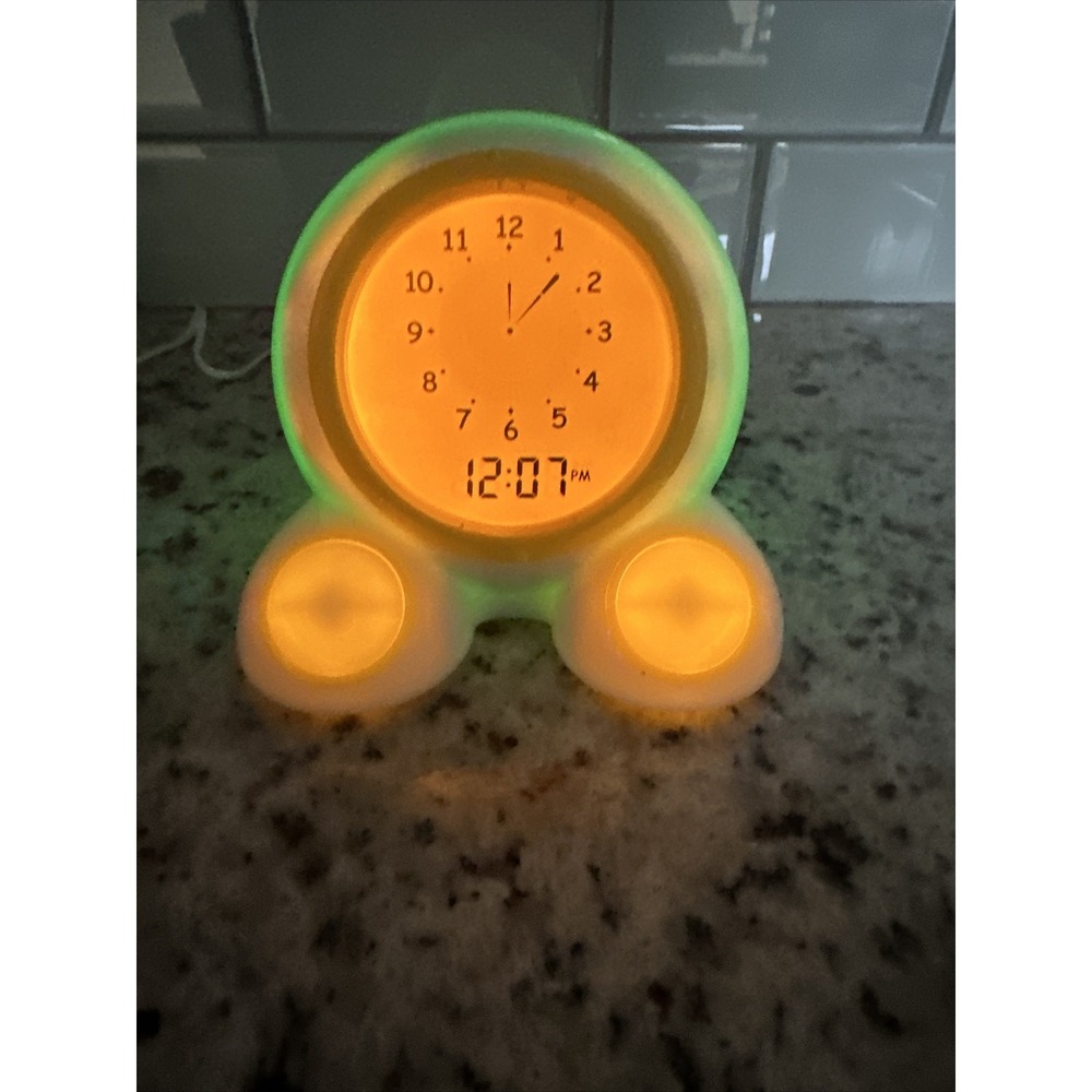 Onaroo Teach Me Time TMT081-US Talking ALARM CLOCK & Nightlight. WORKS GREAT!!